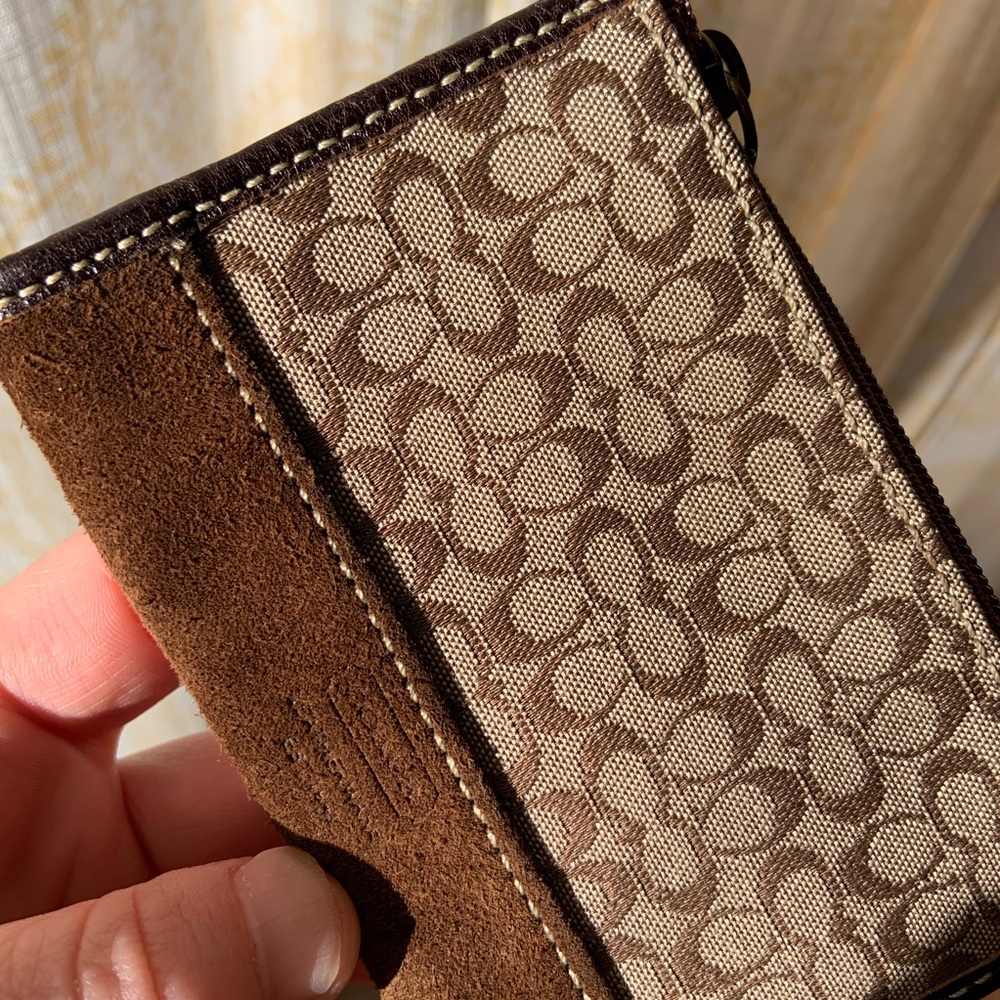 Coach Keychain coin ID mini wallet